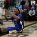 Pioneer senior Tevis Robinson pleads with a referee on Tuesday. Daniel Brenner I AnnArbor.com